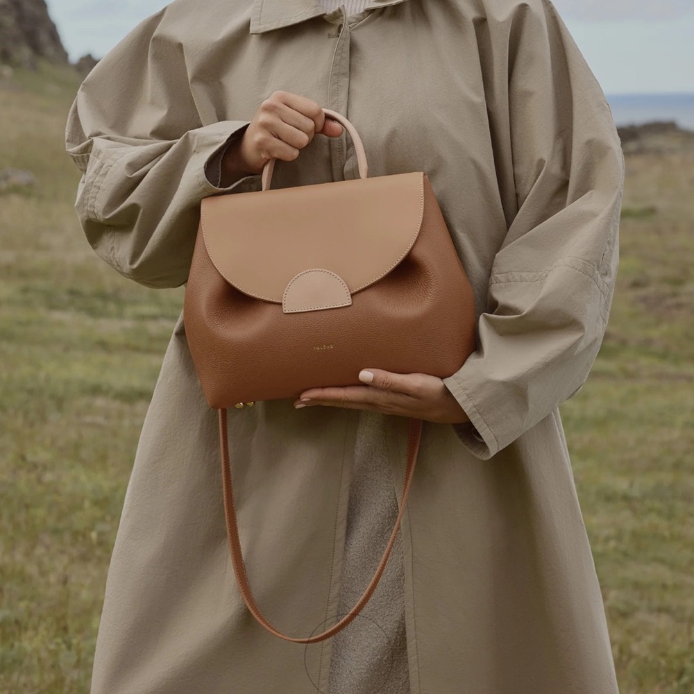 Polene Numero Un Trio Camel Purse